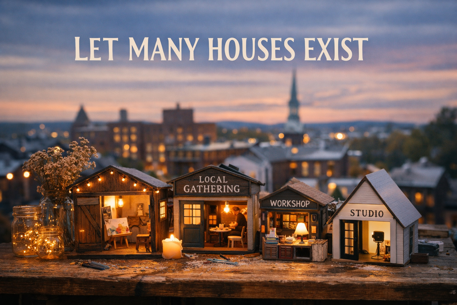 Letting Many Houses Exist