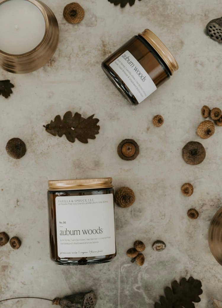 7 oz Candle - Auburn Woods