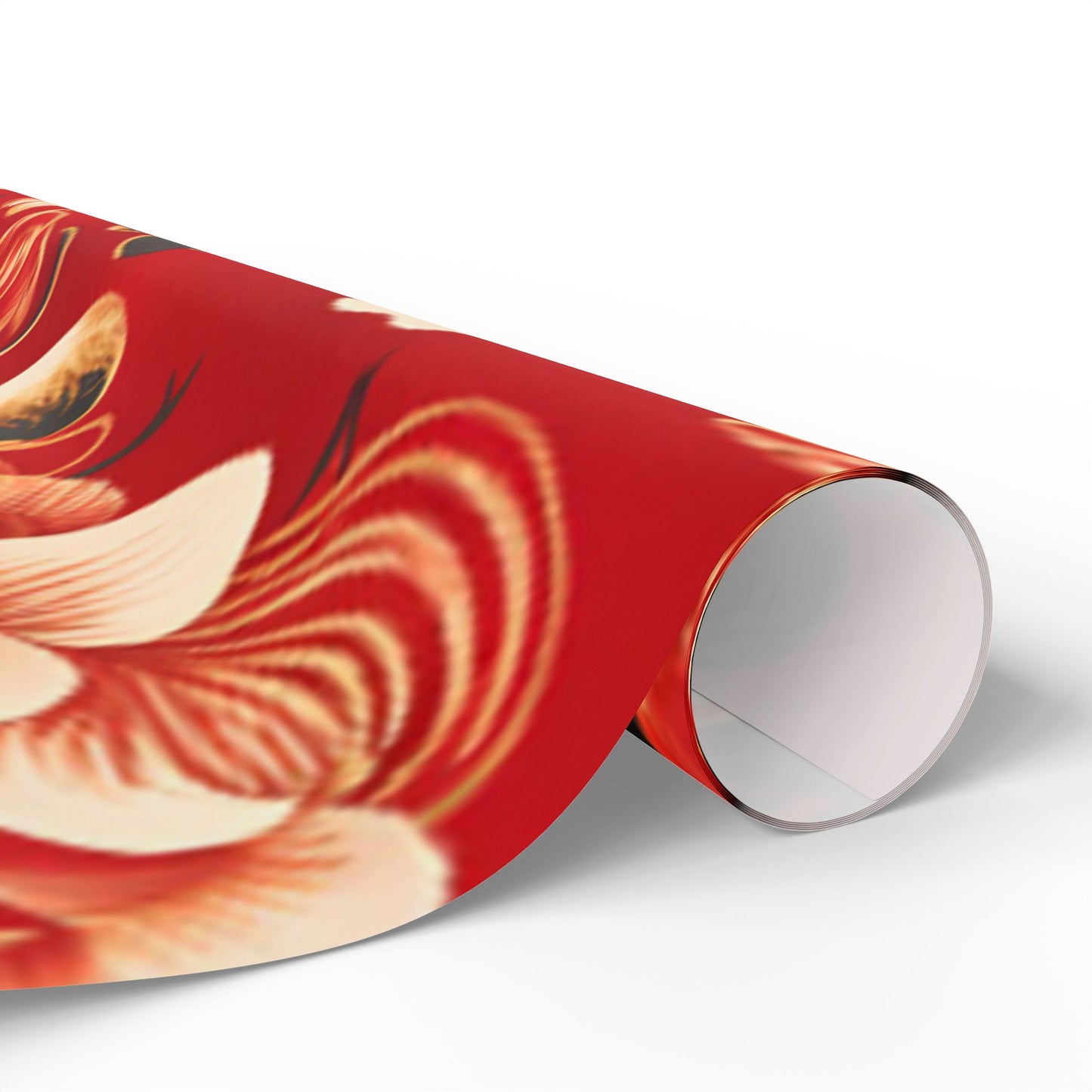 White Lotus Wrapping Paper