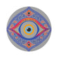 Fear No Evil Eye Round Area Rug