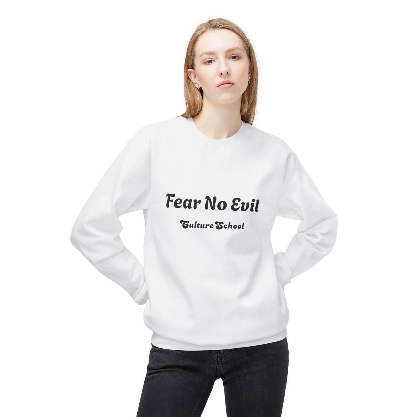 Fear No Evil Eye FleeceSweatshirt