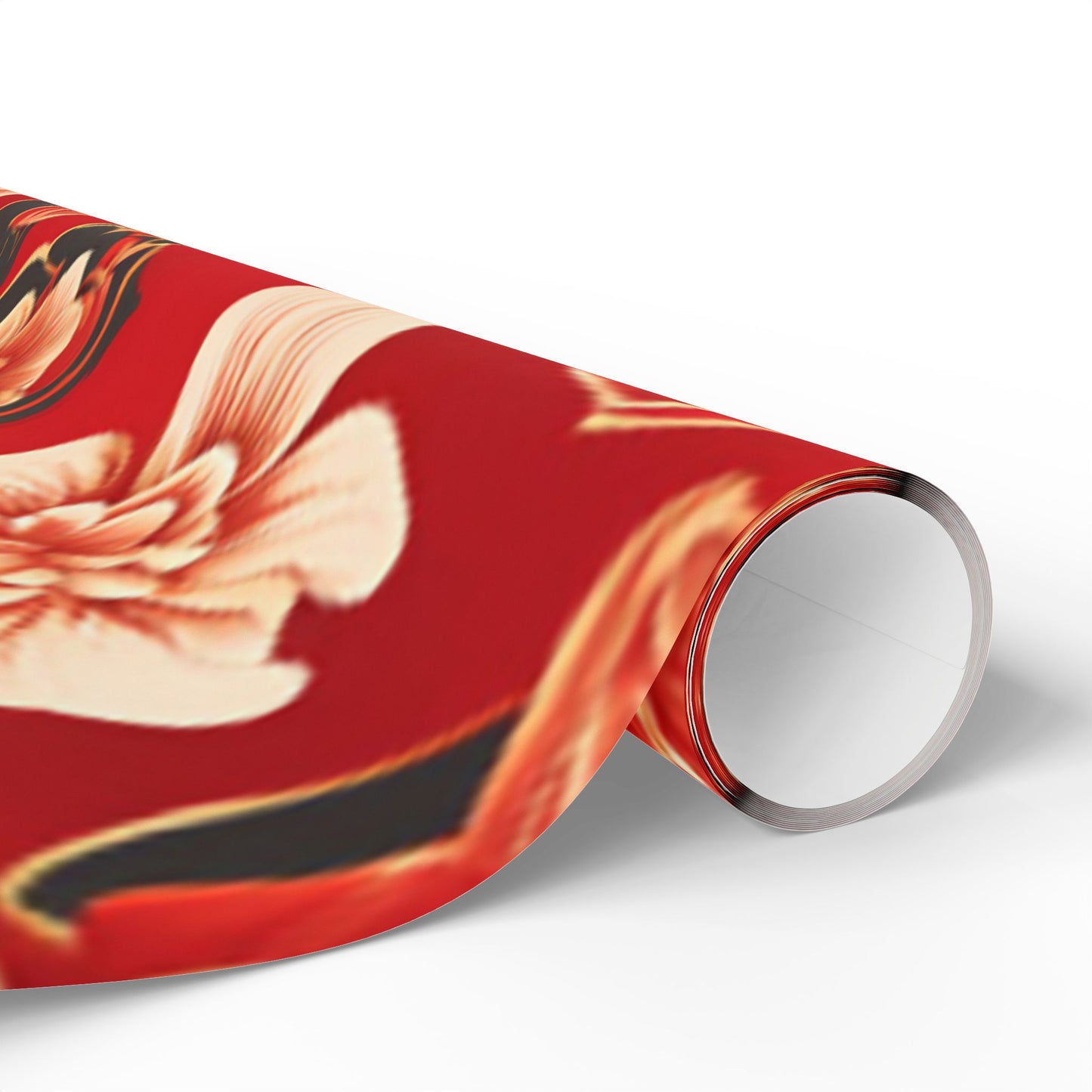 White Lotus Wrapping Paper