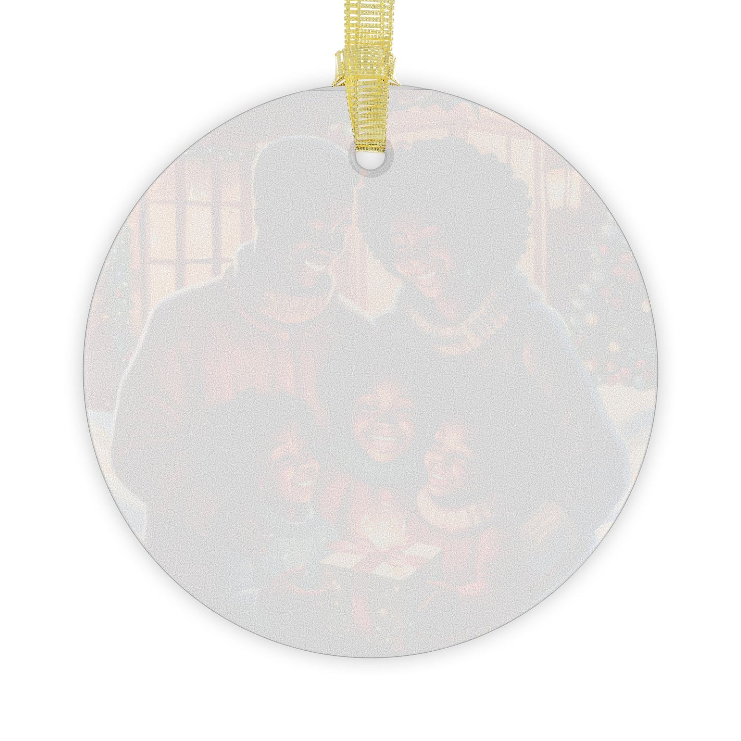 Diverse Christmas Glass Ornament