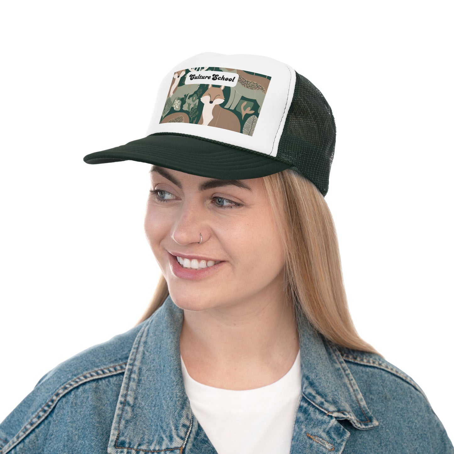 We the Deer Camo Trucker Cap