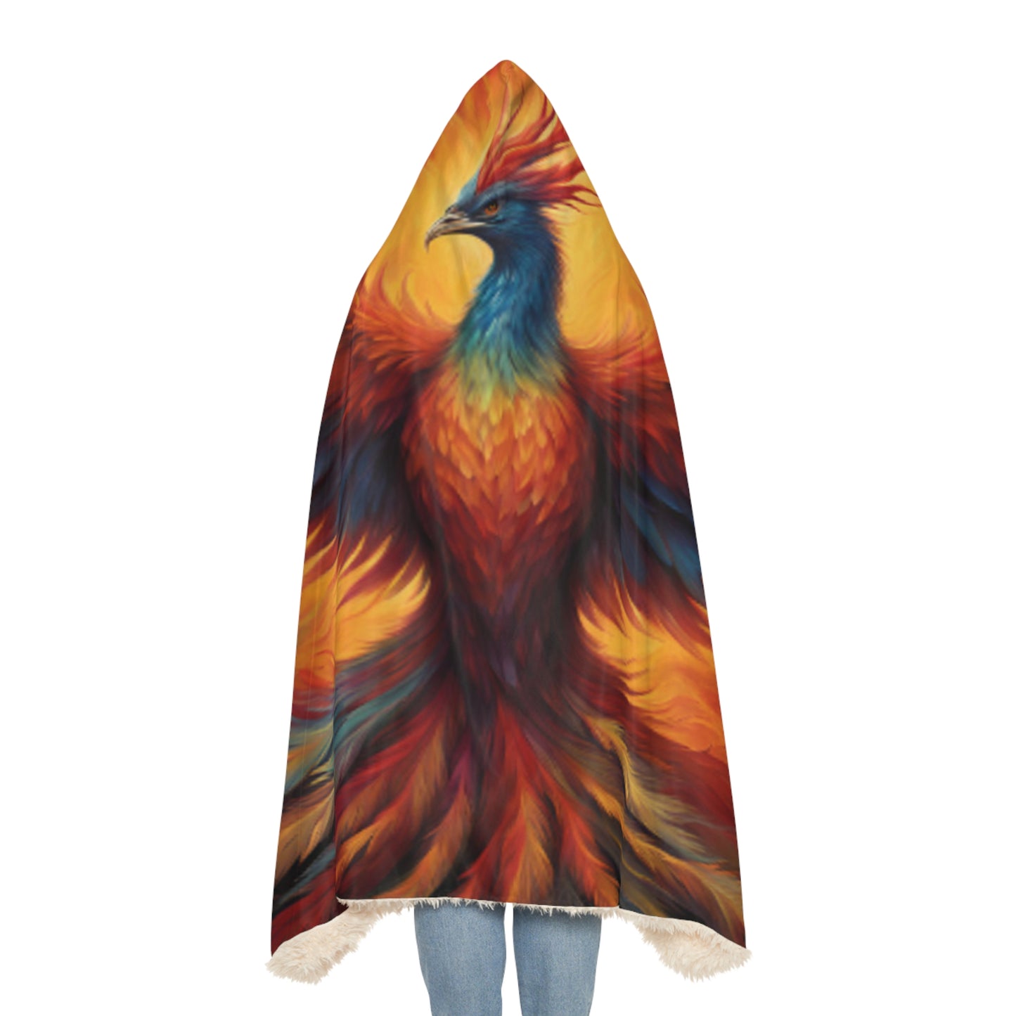 Phoenix Hooded Sherpa Blanket