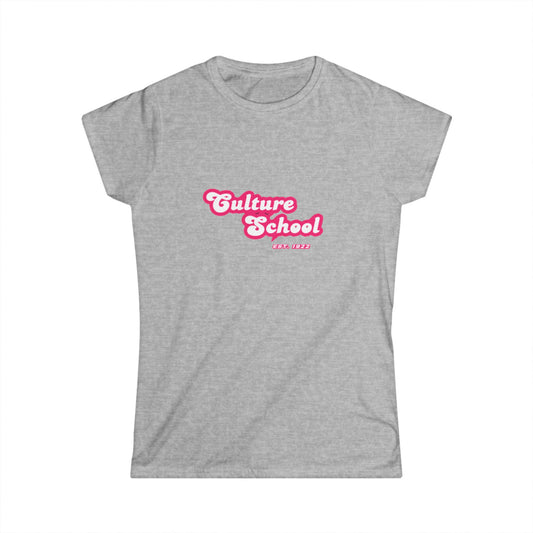 CultureSchool Branded Women's Tshirt