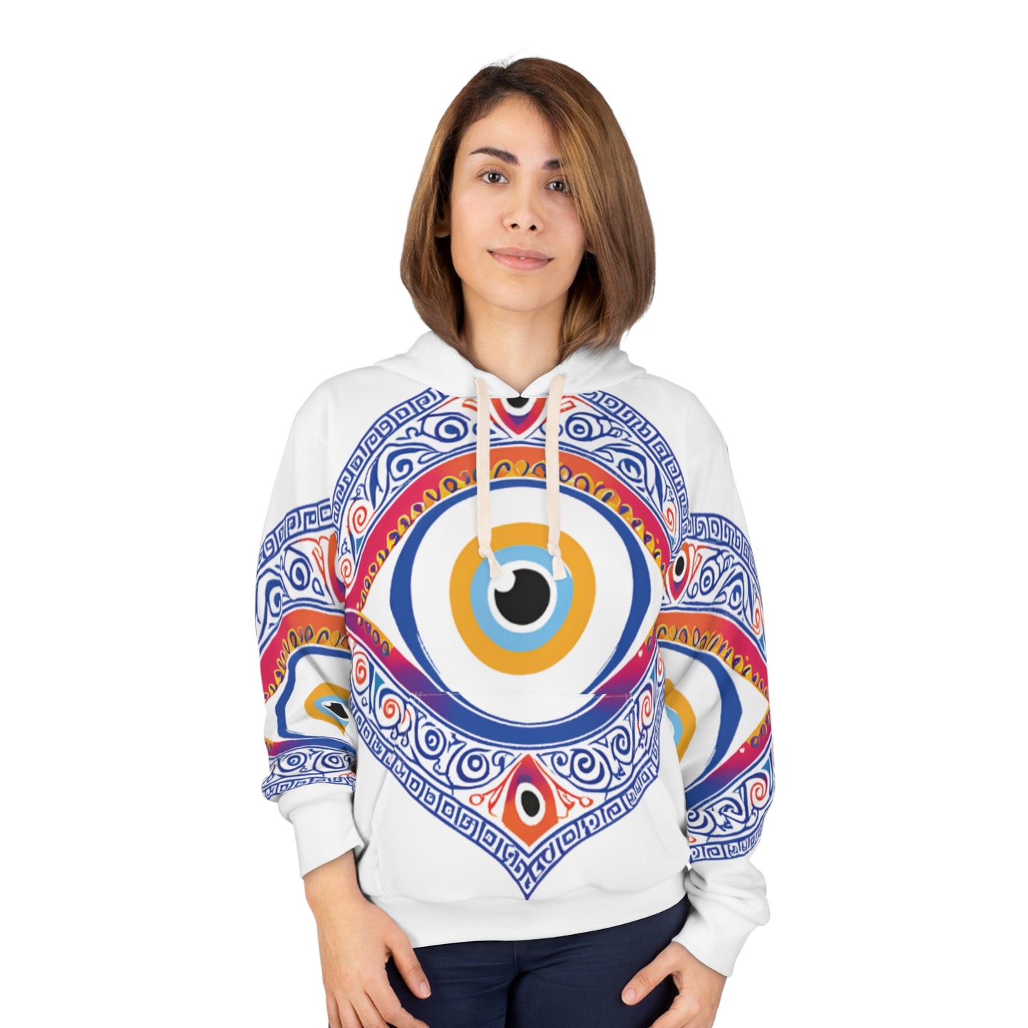 Fear No Evil Eye Hoodie