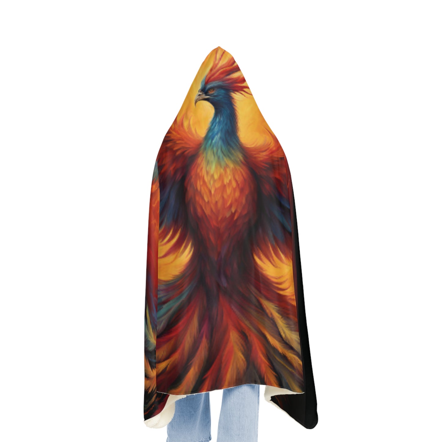 Phoenix Hooded Sherpa Blanket