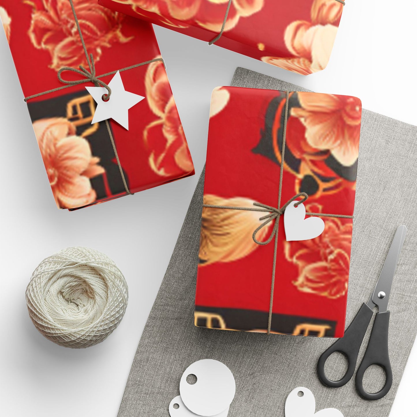 White Lotus Wrapping Paper