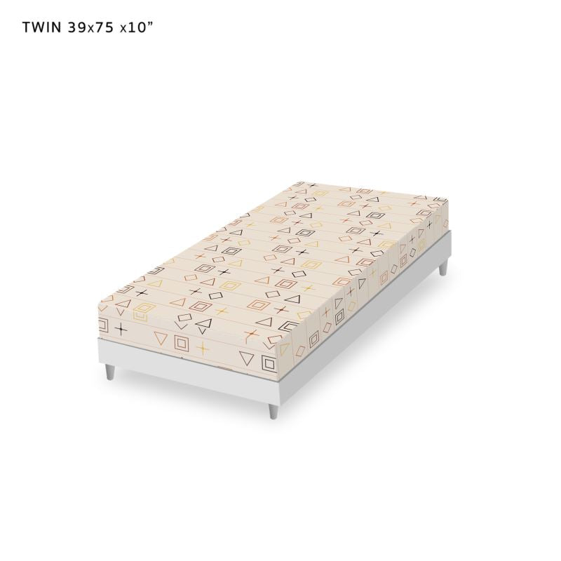 Modern Heritage Fitted Sheet — Zanzibar Clove Harbor