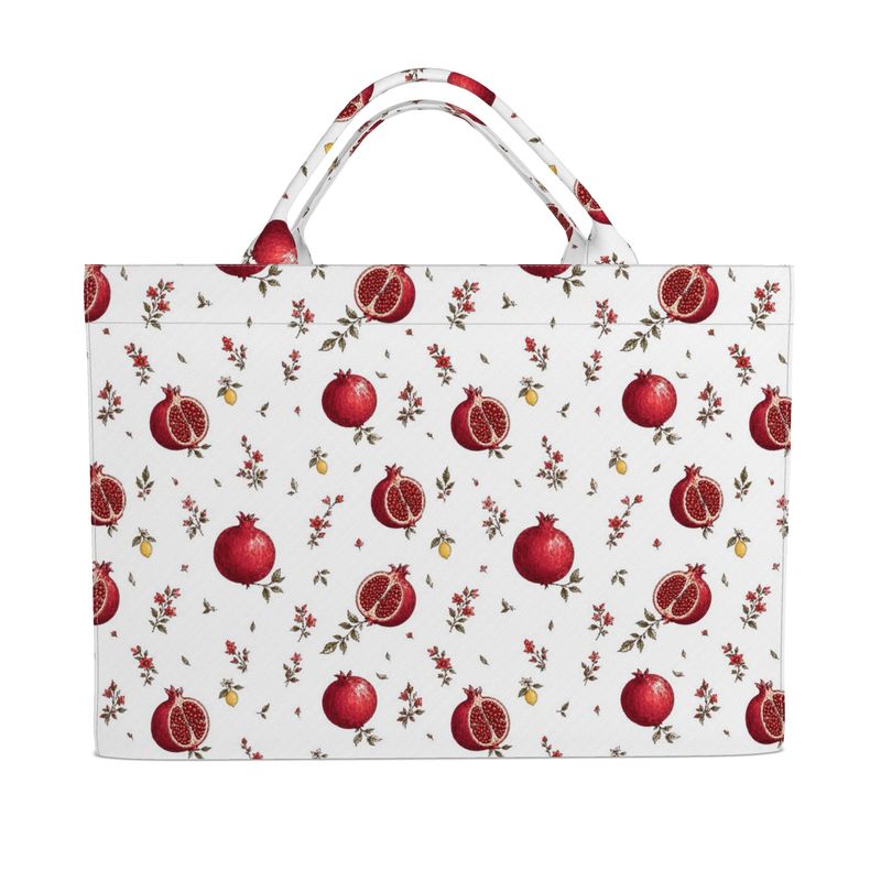 Persian Pomegranate Silk Carry-all Tote