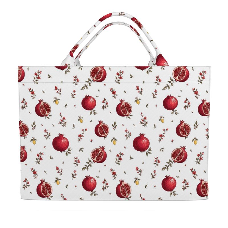 Persian Pomegranate Silk Carry-all Tote