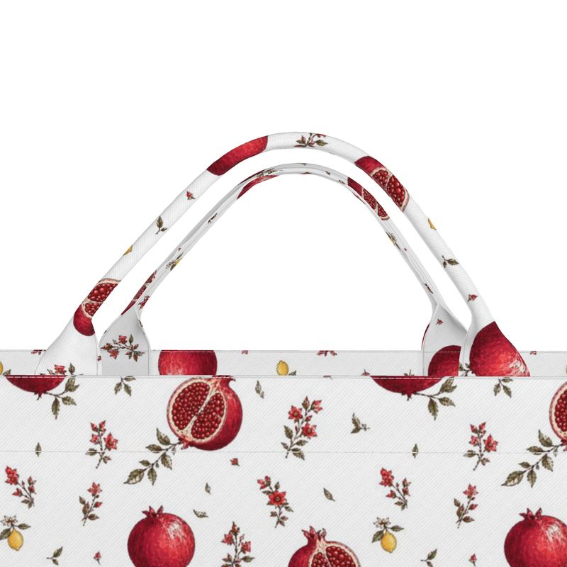 Persian Pomegranate Silk Carry-all Tote