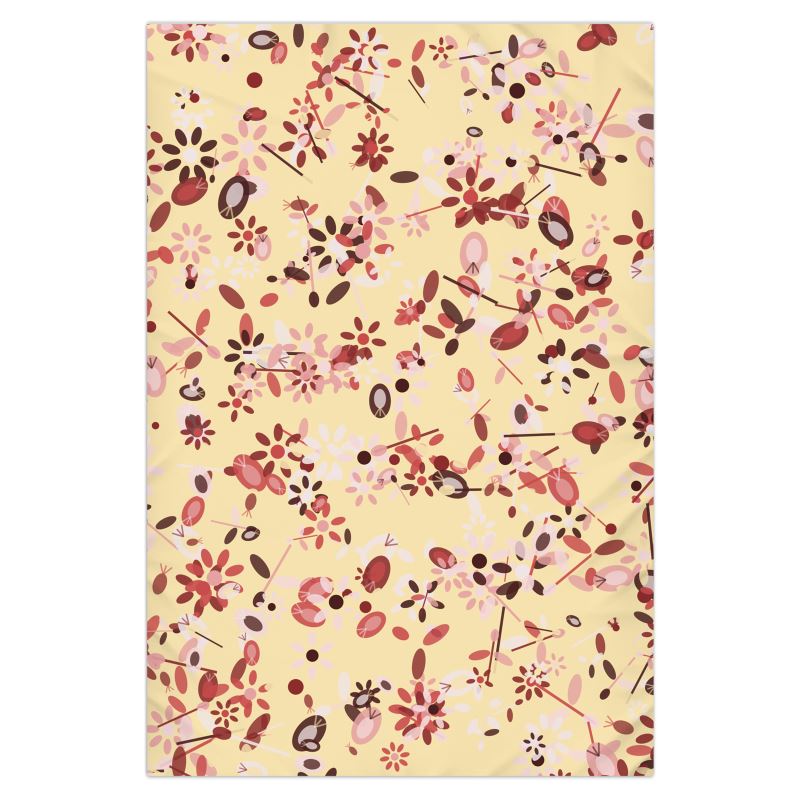 Persian Pomegranate Flat Sheet - Lemon