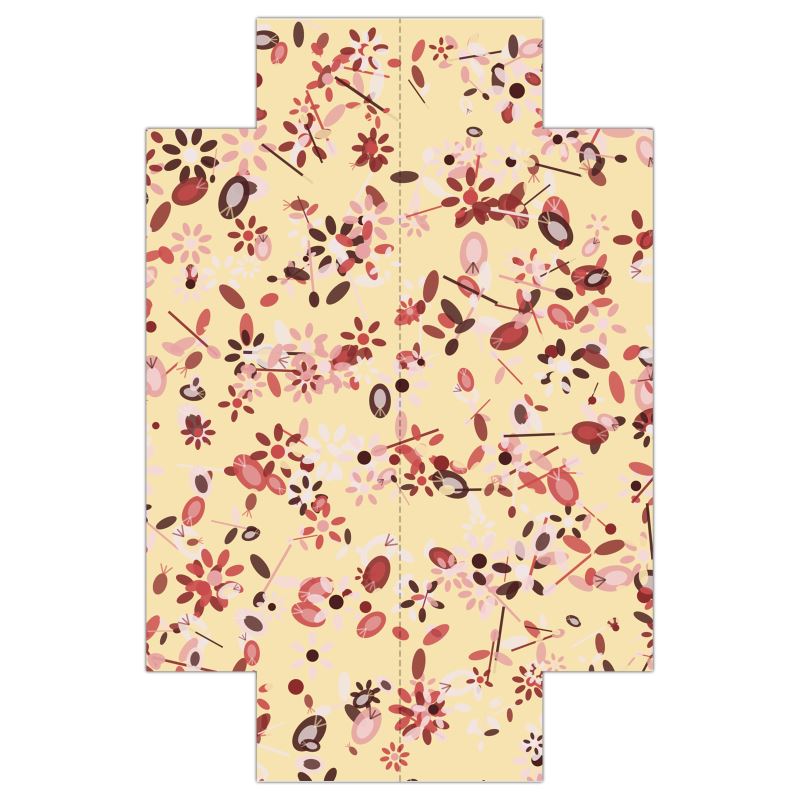 Persian Pomegranate Fitted Sheet- Lemon