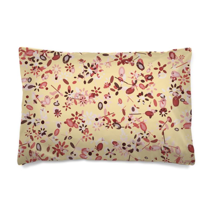 Persian Pomegranate Fitted Sheet- Lemon