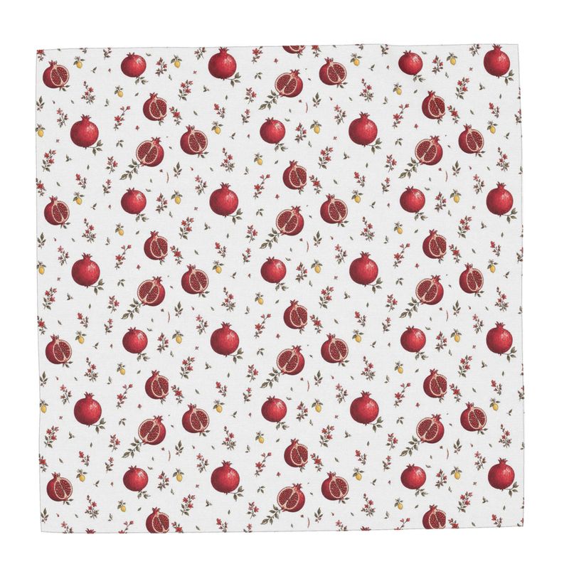 Persian Pomegranate Silk Scarf
