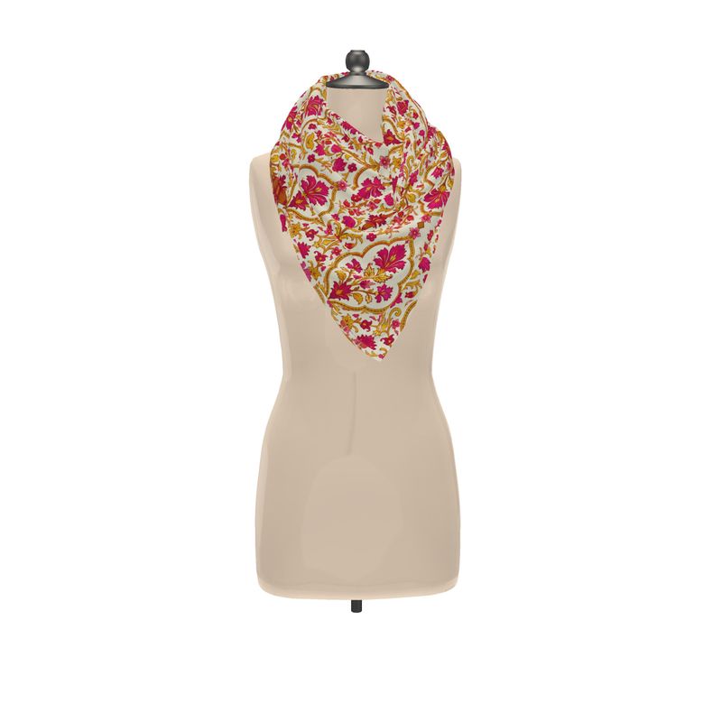 Firenze Fucshia Shawl Scarf