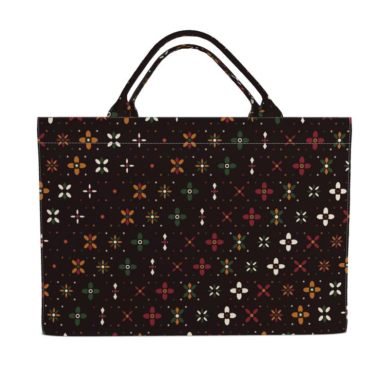 Carry all Tote - Kashmir  Paisley Batik