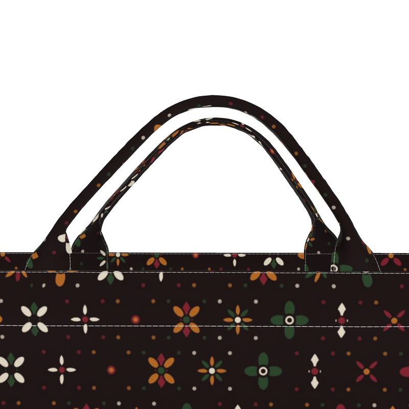 Carry all Tote - Kashmir  Paisley Batik