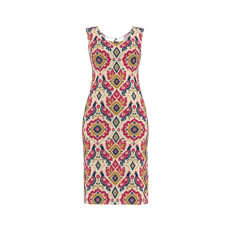 Summer Shift Dress- Royal Magpie
