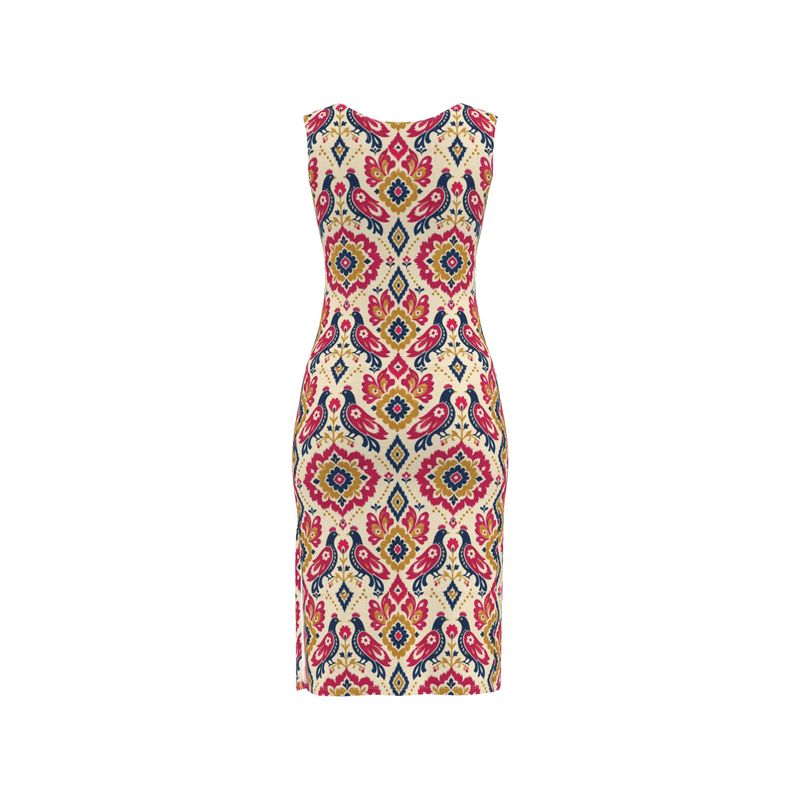 Summer Shift Dress- Royal Magpie