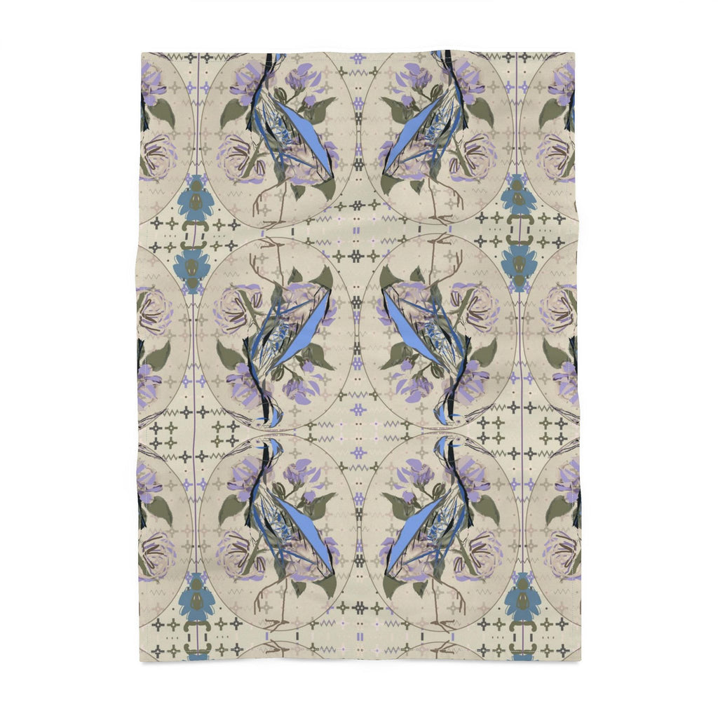 Tea Towel | Cape Cod Crane | Santorini Limestone Blue