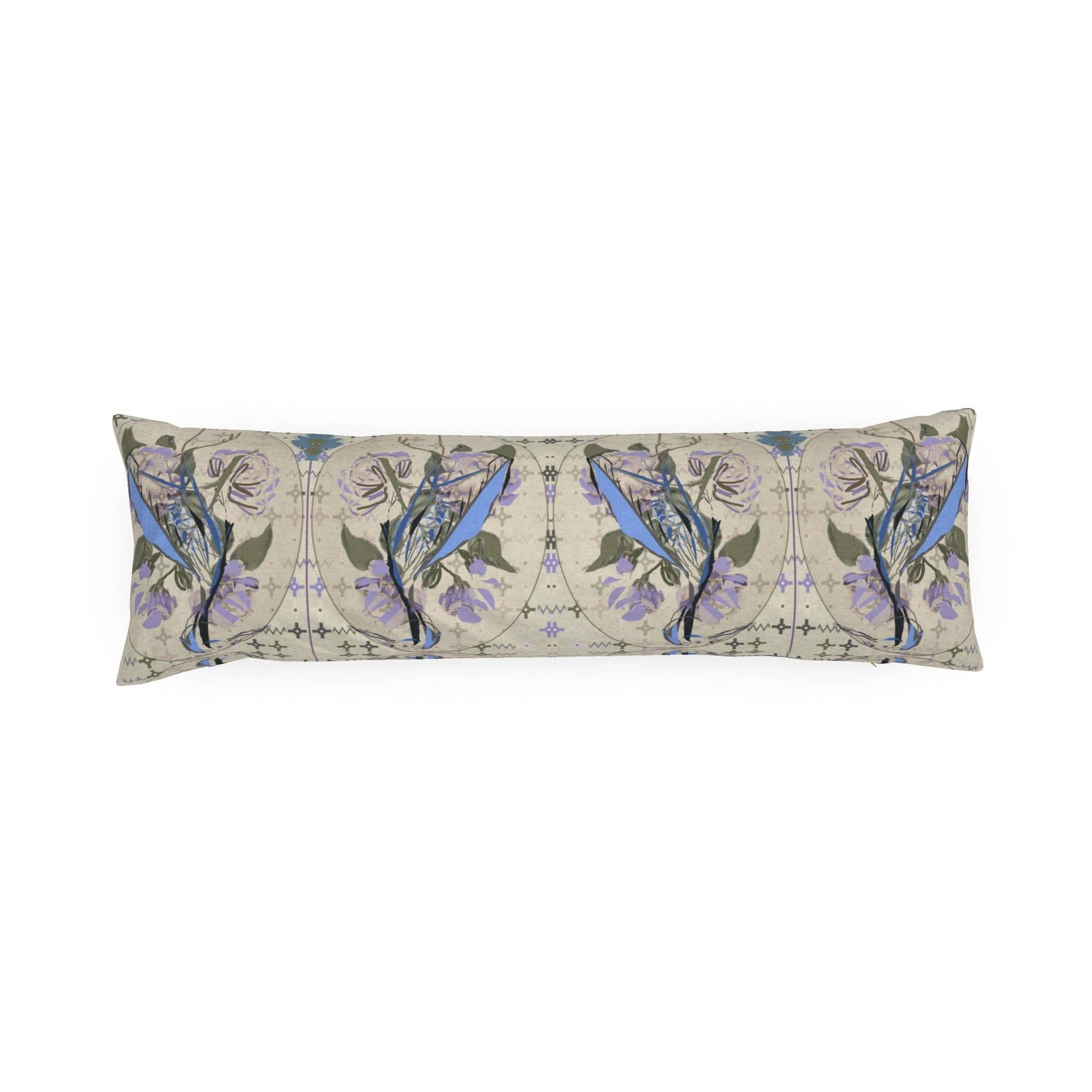 Bolster Pillow  | Santorini Limestone Blue Crane
