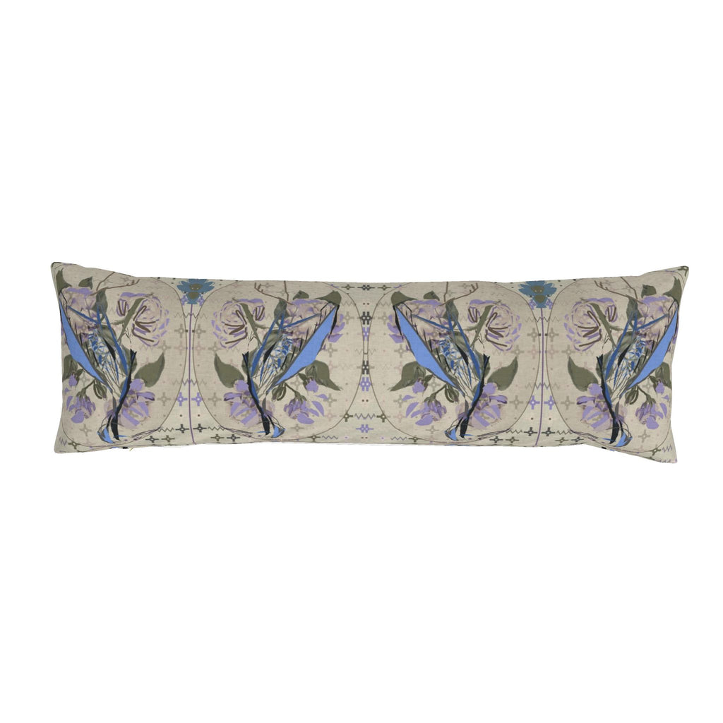 Bolster Pillow  | Santorini Limestone Blue Crane