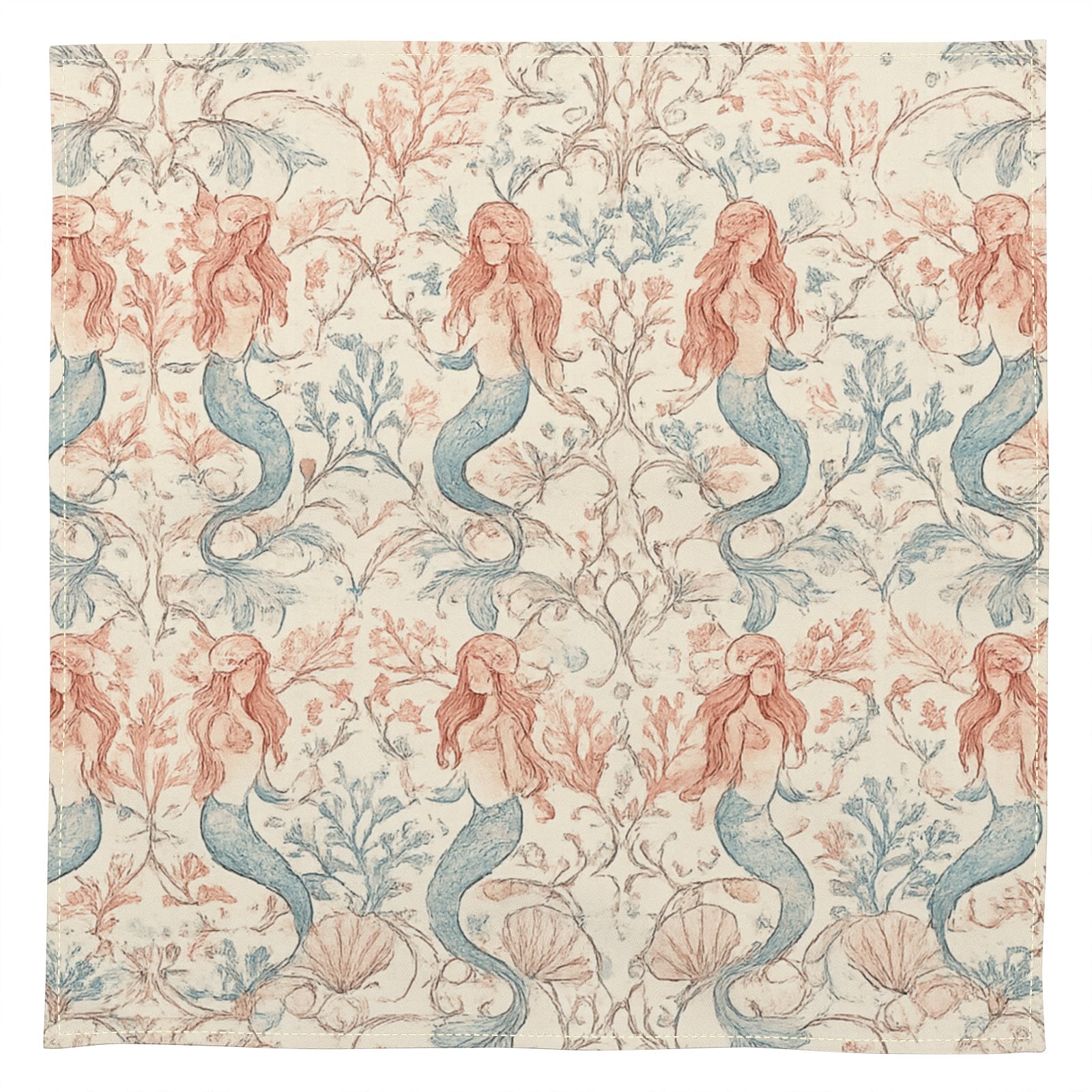 Custom Cloth Napkins | Cape Cod Mermaid