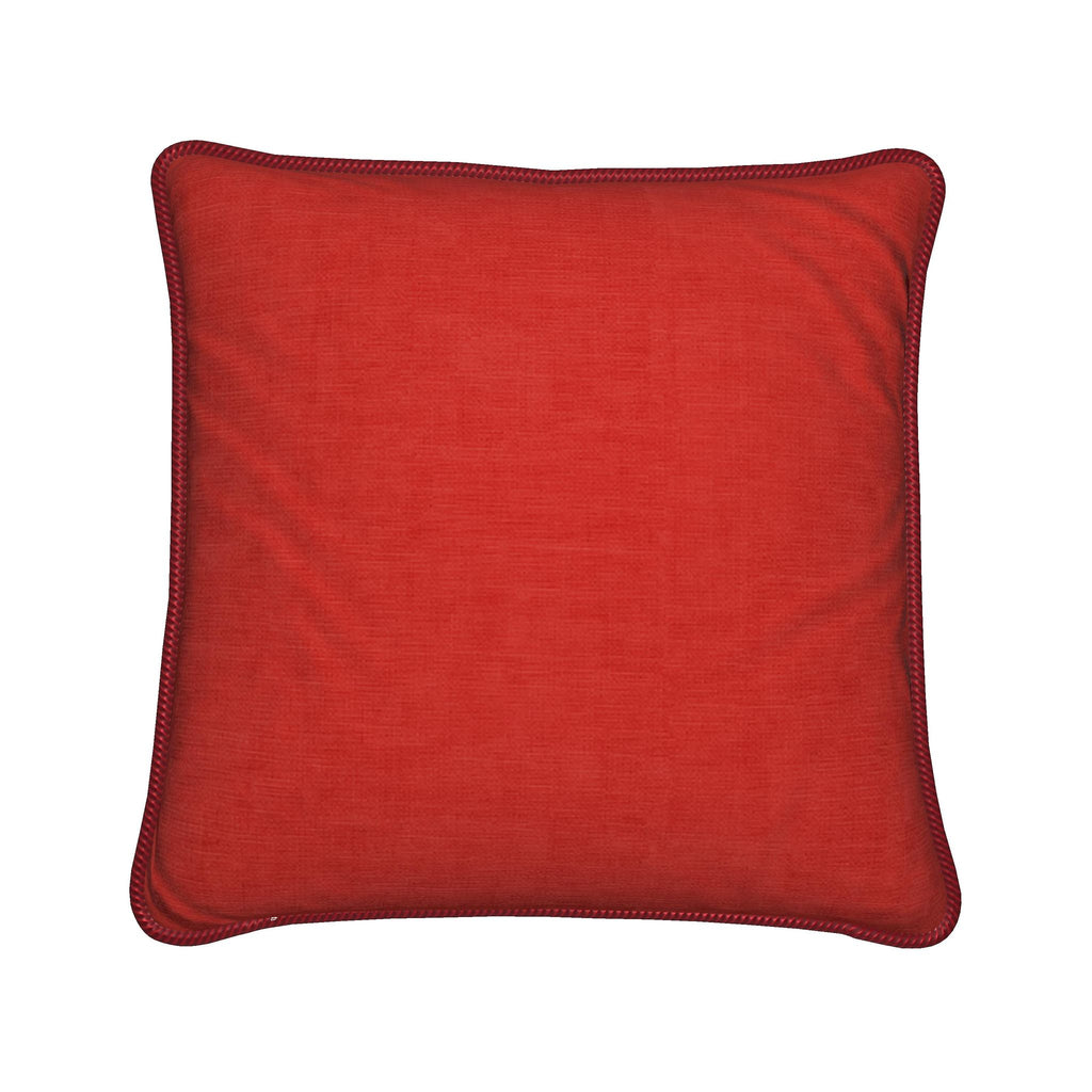 Luxury Piped Silk Pillow - 24 x 24 | Cape Cod Mermaid Deco Shells