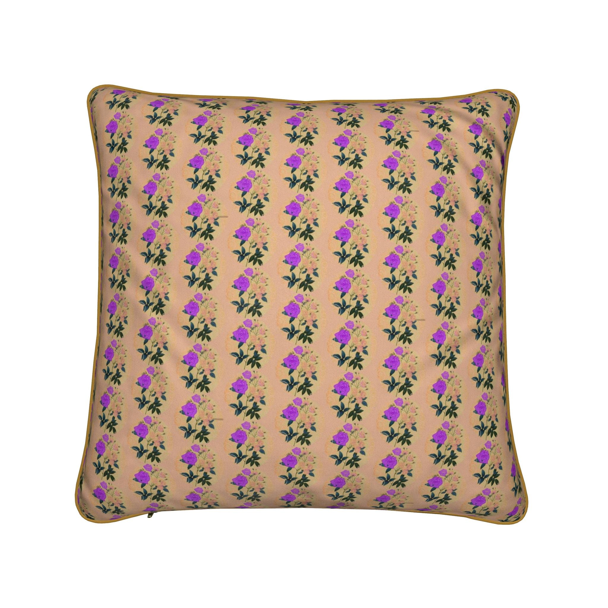 Rose Garden Piped Cushion