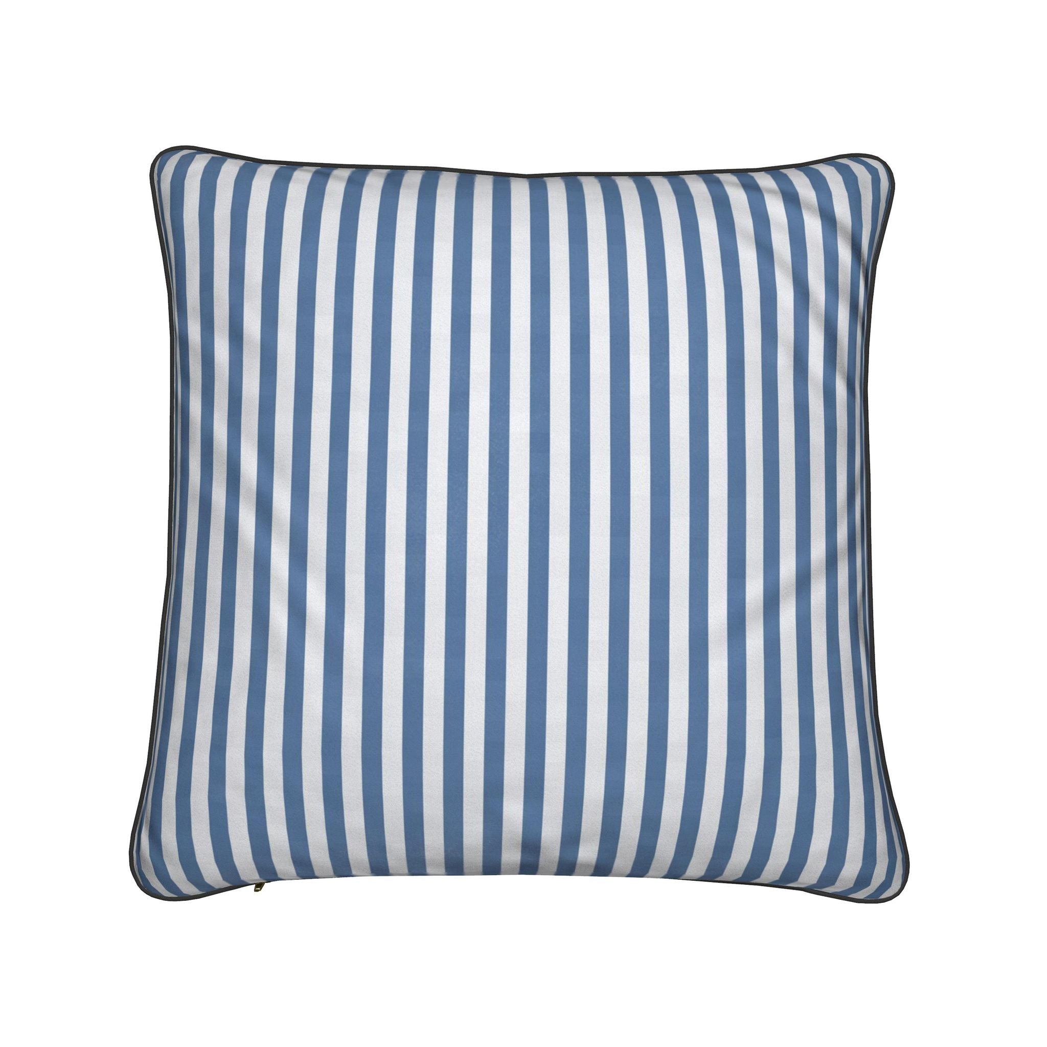 Piped Cushion - 24 x 24 | Andean Santorini Herringone