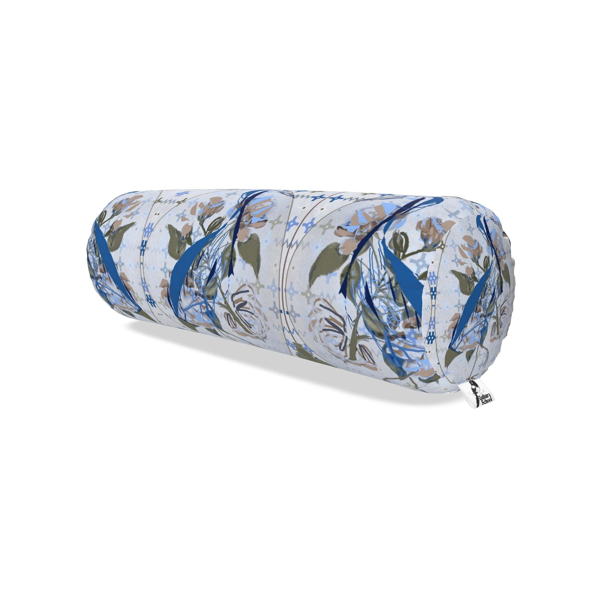 Big Bolster Pillow | Cape Cod Crane| Santorini Limestone Blue