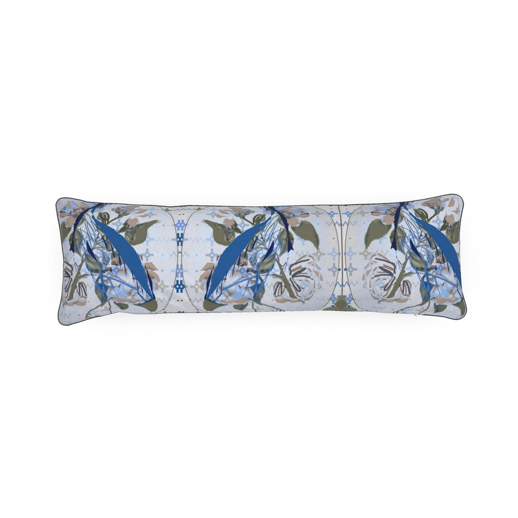 Black Piped Bolster Pillow | Cape Cod Crane
