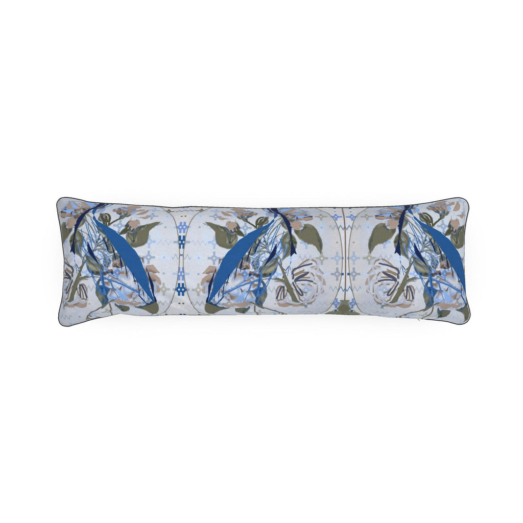 Black Piped Bolster Pillow | Cape Cod Crane