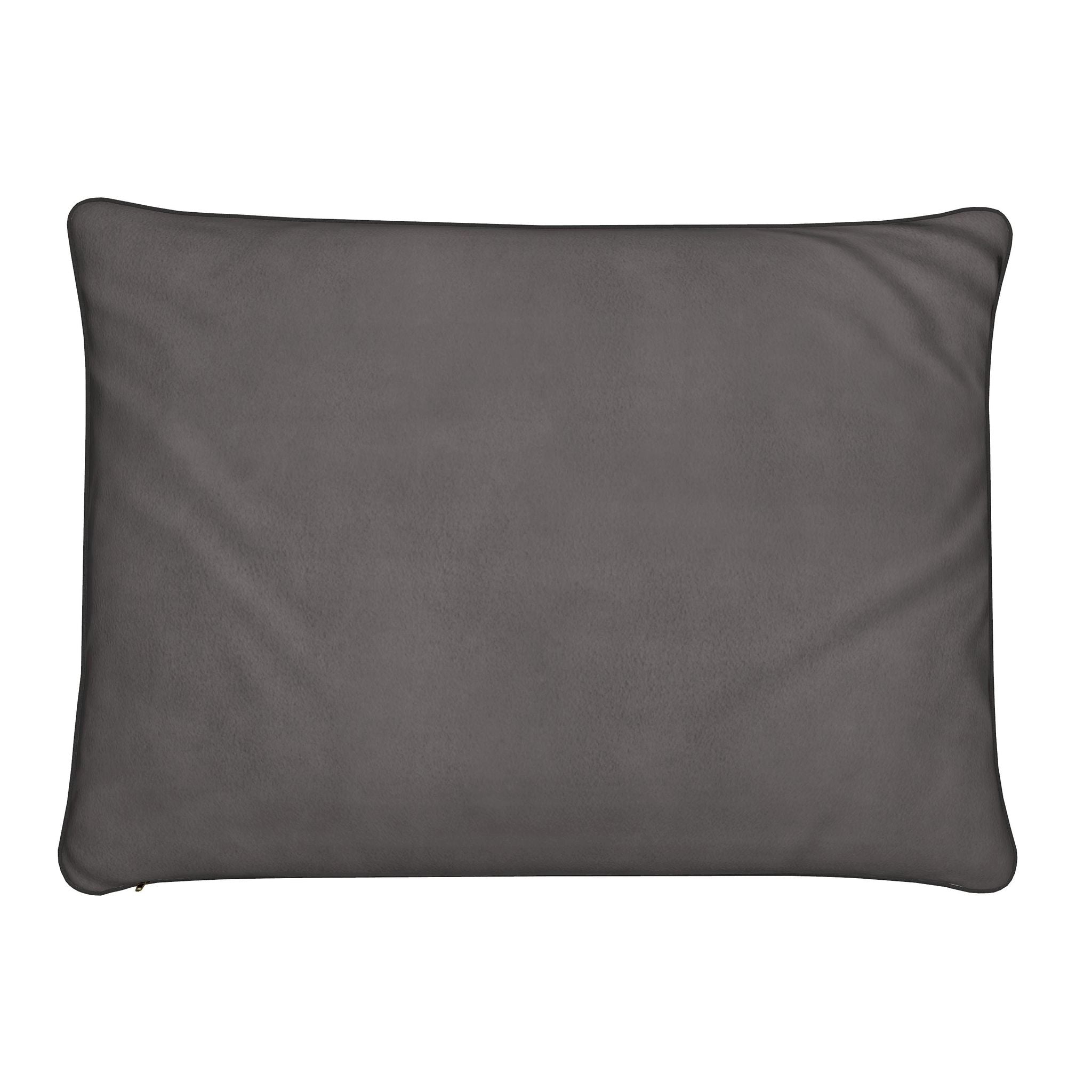Piped Cushion Cover in Eel Frond Print