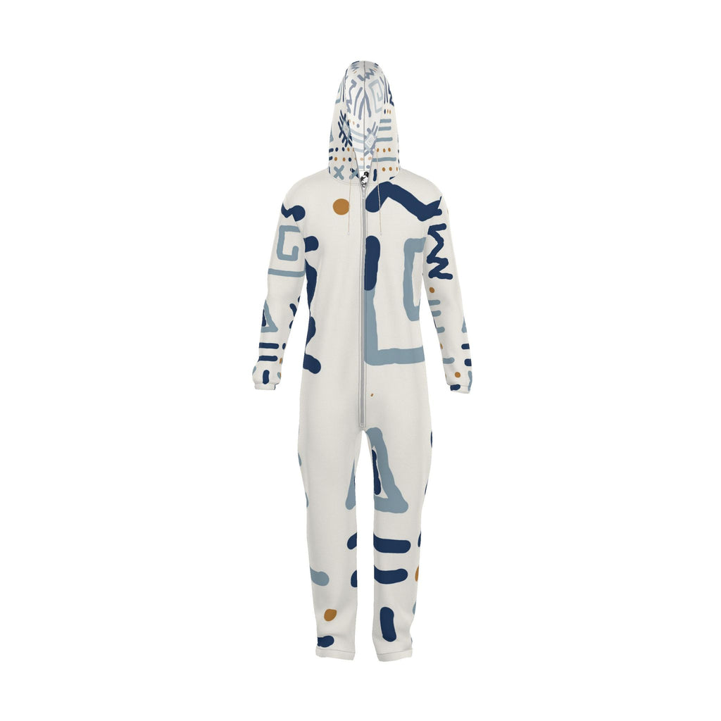Flight Suit With Adinkra Print
