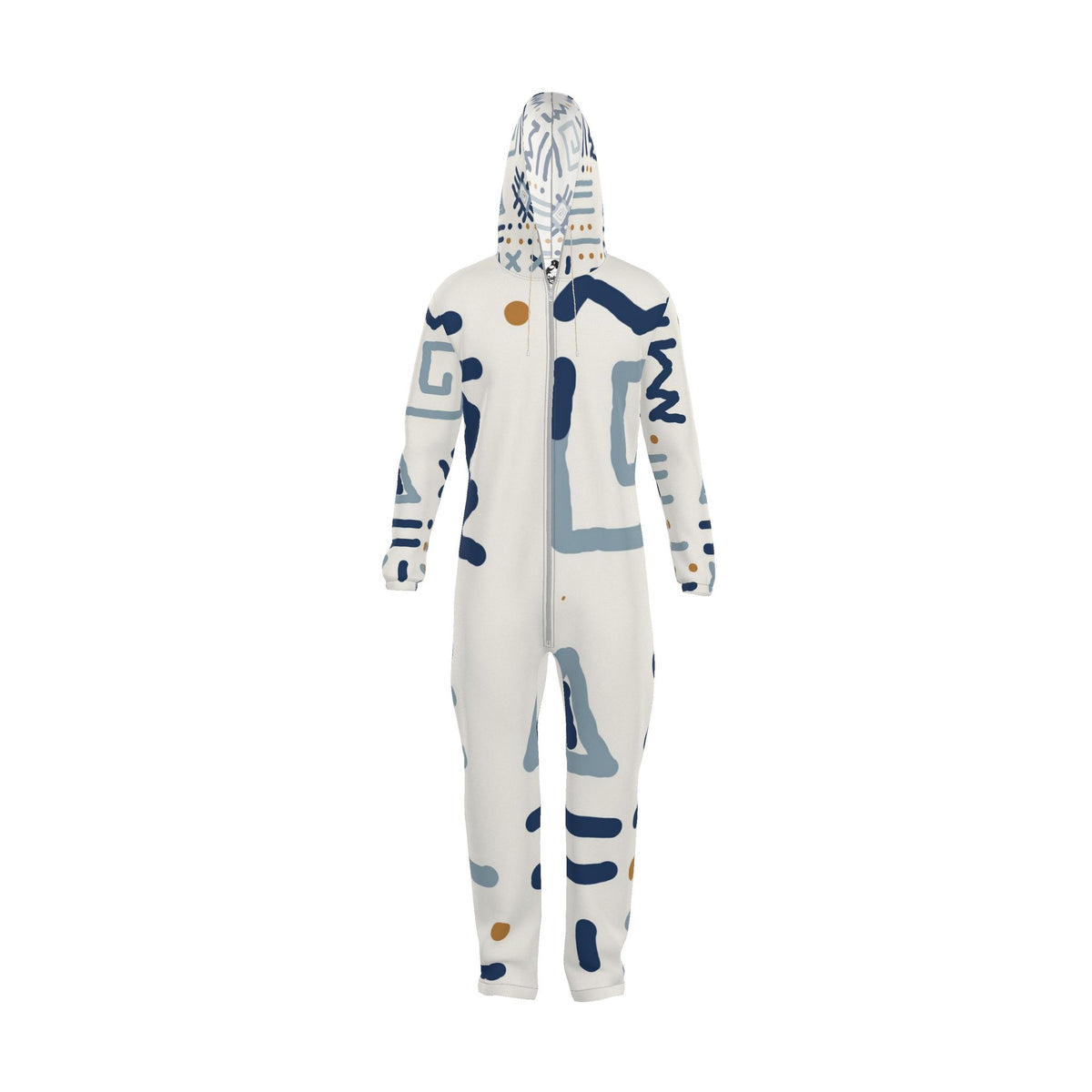 Flight Suit With Adinkra Print