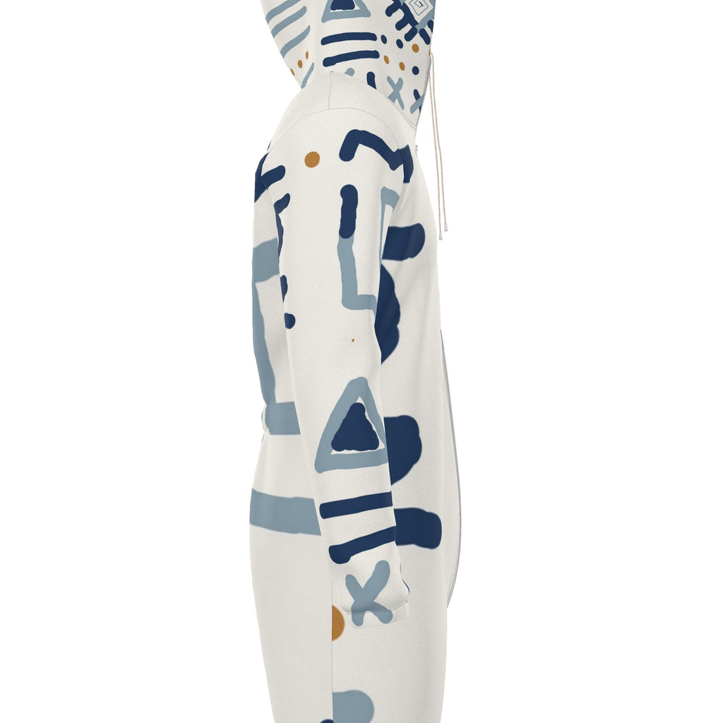 Flight Suit With Adinkra Print