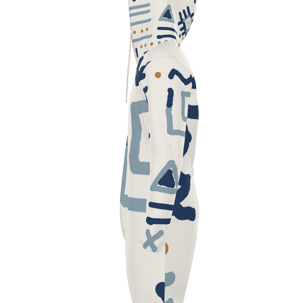 Flight Suit With Adinkra Print