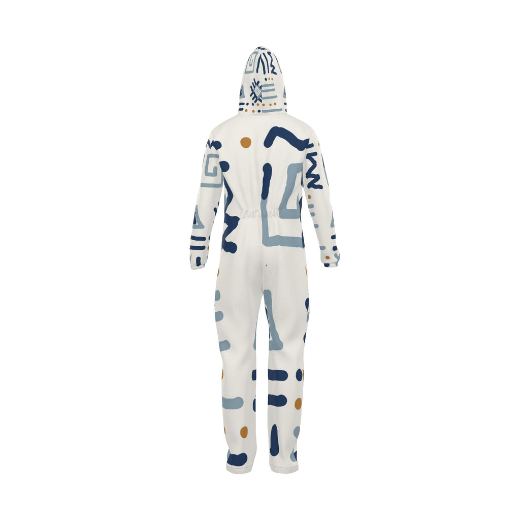 Flight Suit With Adinkra Print