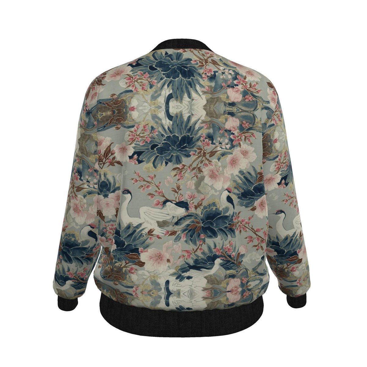 Ladies Limited Edition Bomber Jacket  | Japanese Crane