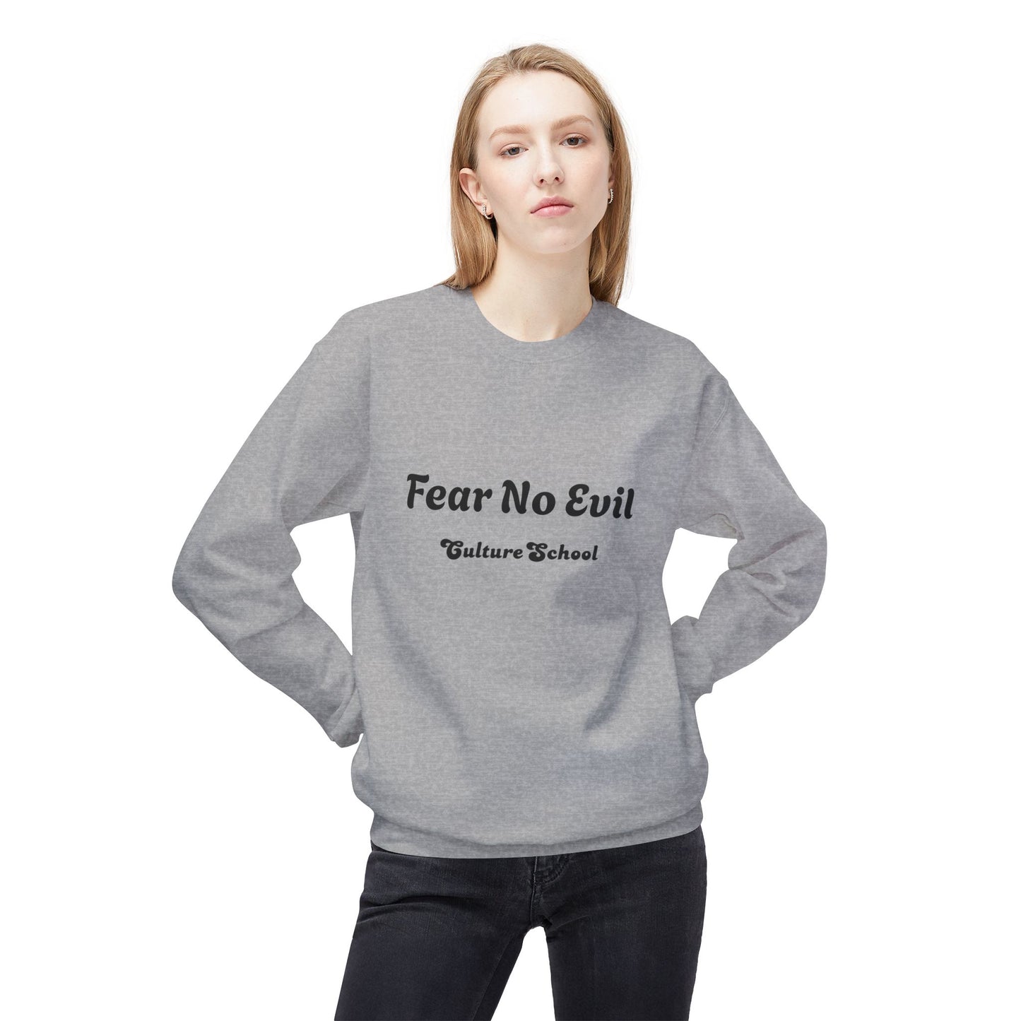 Fear No Evil Eye FleeceSweatshirt