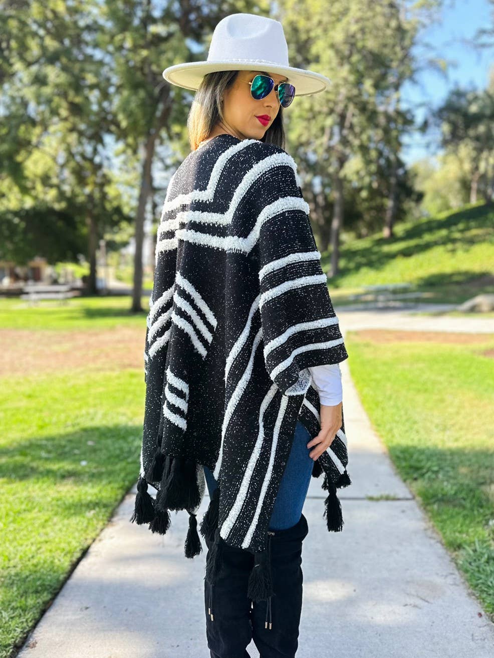 Texture Knit Chunky Tassel Cardigan–Boho Layer | Coming Soon