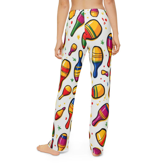 Kids Maracas Print Holiday Pajamas