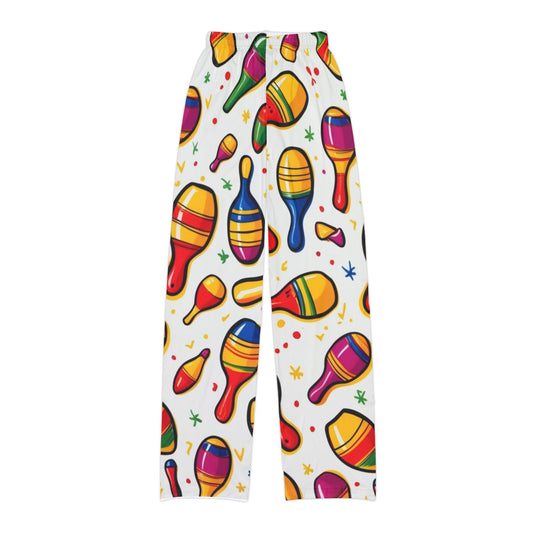 Kids Maracas Print Holiday Pajamas