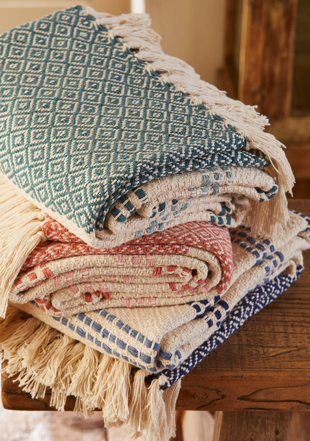 Taara Recycled Cotton Throw
