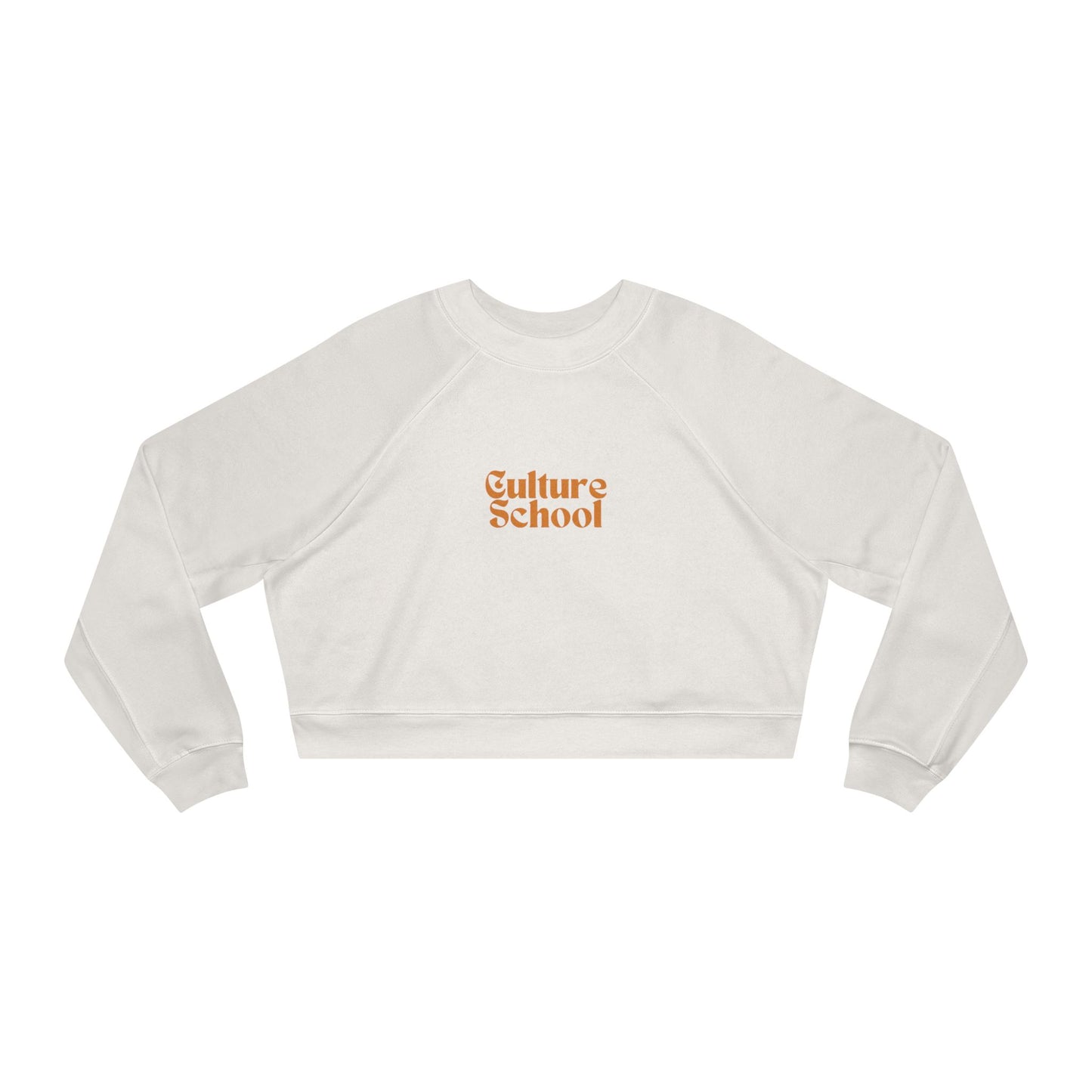 Cropped Raglan Sweatshirt