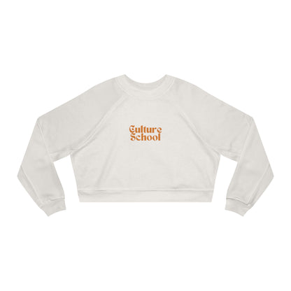 Cropped Raglan Sweatshirt